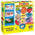Creativity for Kids Hide and Seek Rock Painting kit with 10 painted rocks shown on box