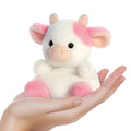 Aurora Palm Pals Belle Strawberry Cow Plush - 5 Inch - product image