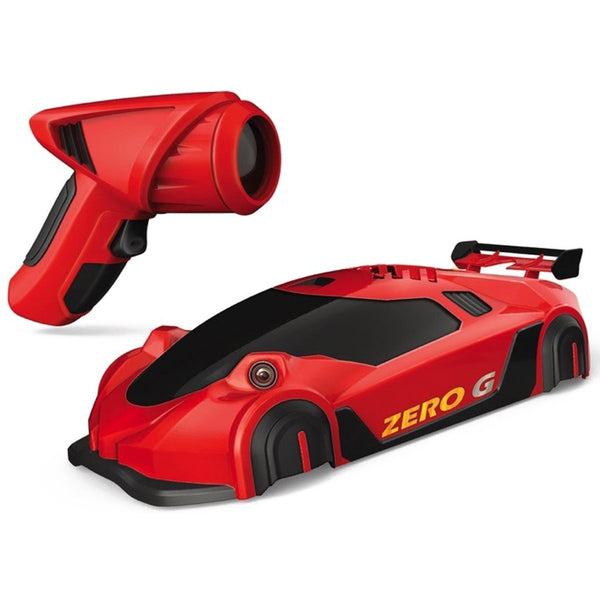 Air Hogs Zero Gravity Laser Wall Climbing RC Car - Red, remote control toy on white background