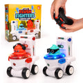 Force1 Flush Fighters RC Bumper Cars - 2-Pack, remote control toy on white background