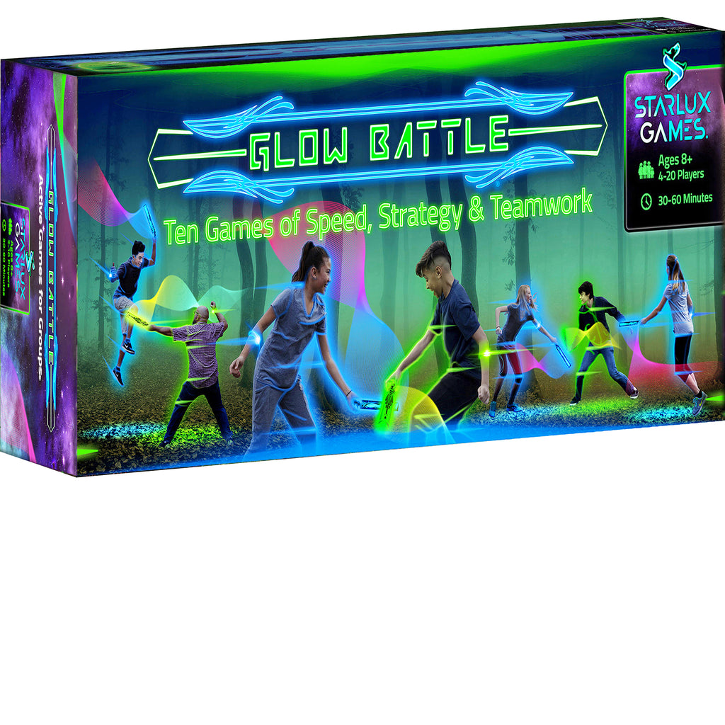 Starlux Games Glow Battle Family original retail game packaging