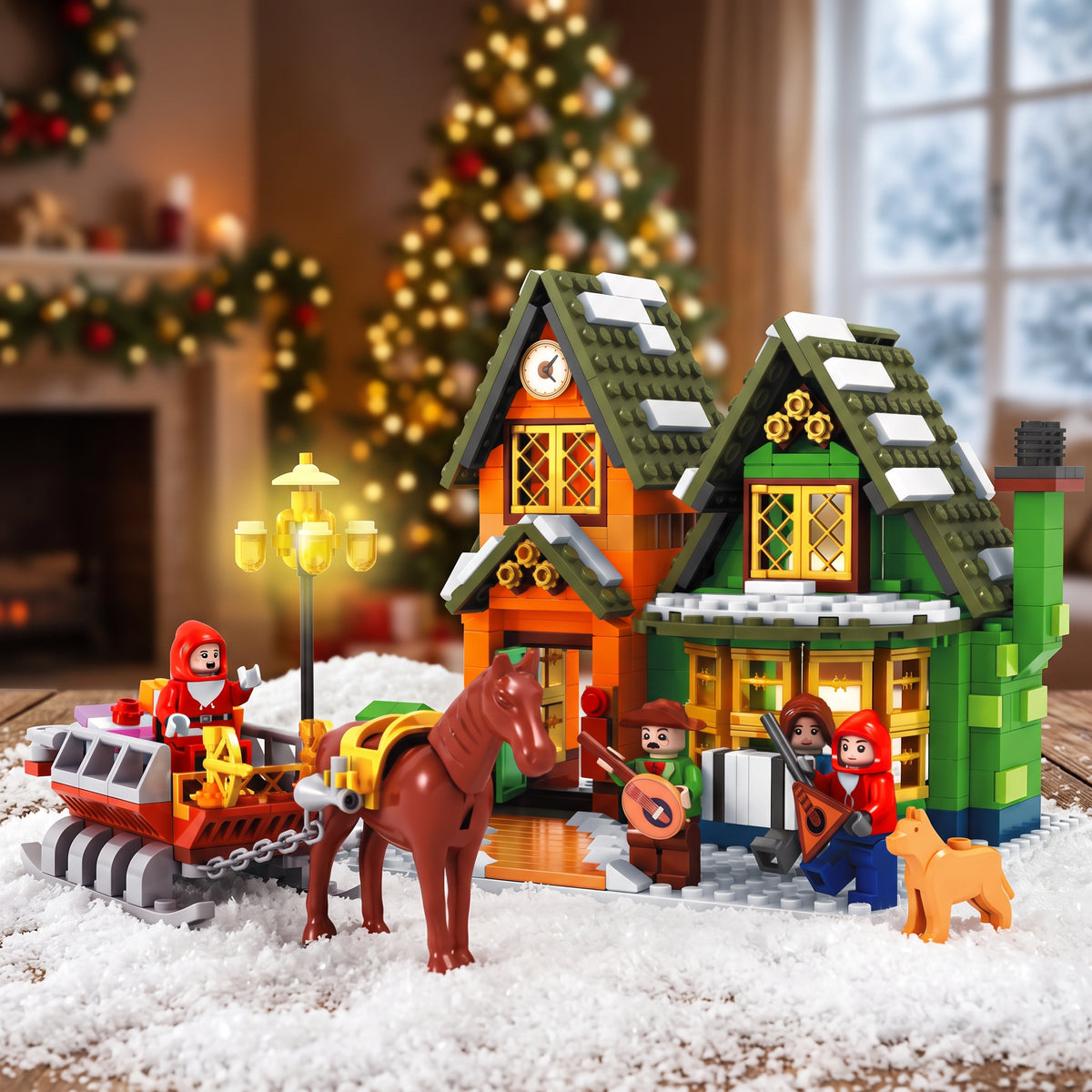 Christmas Post Office – Building Blocks Set