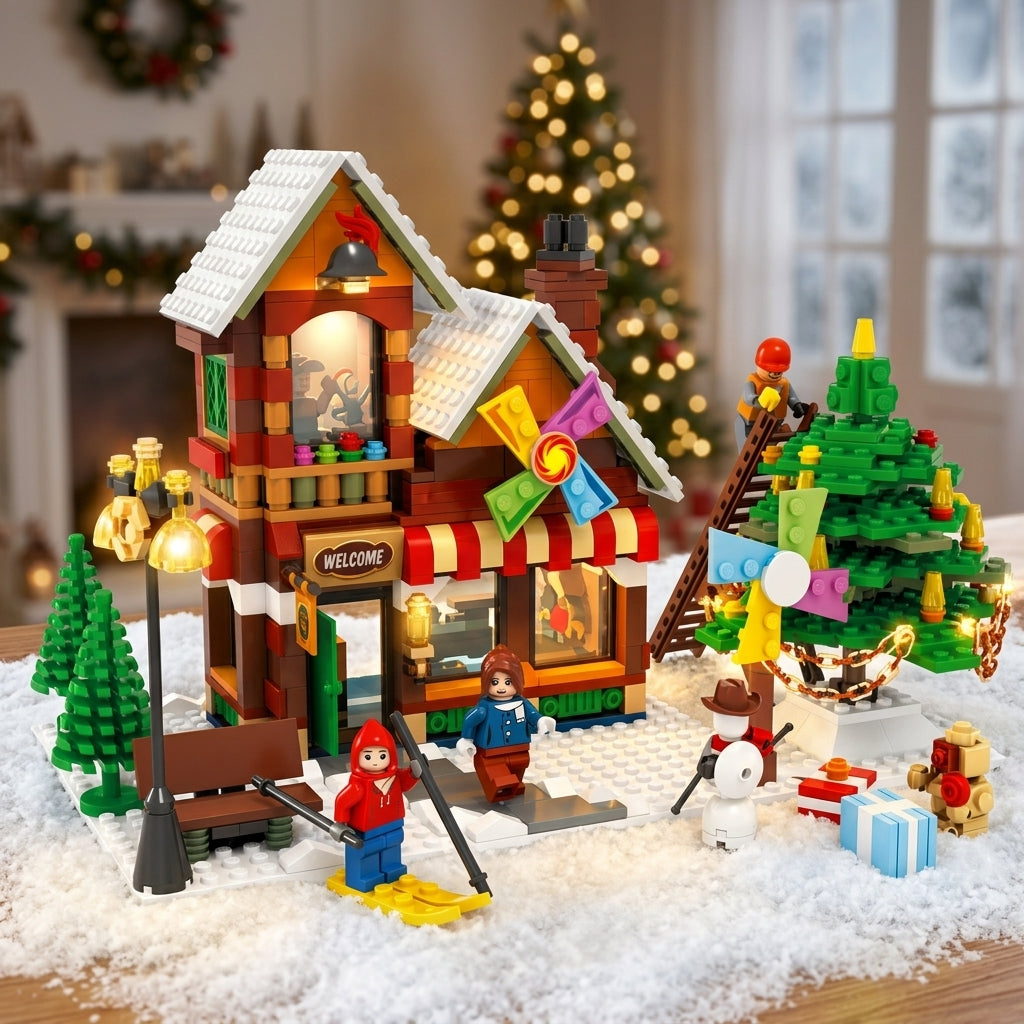 Christmas Toy Shop – Building Blocks Set
