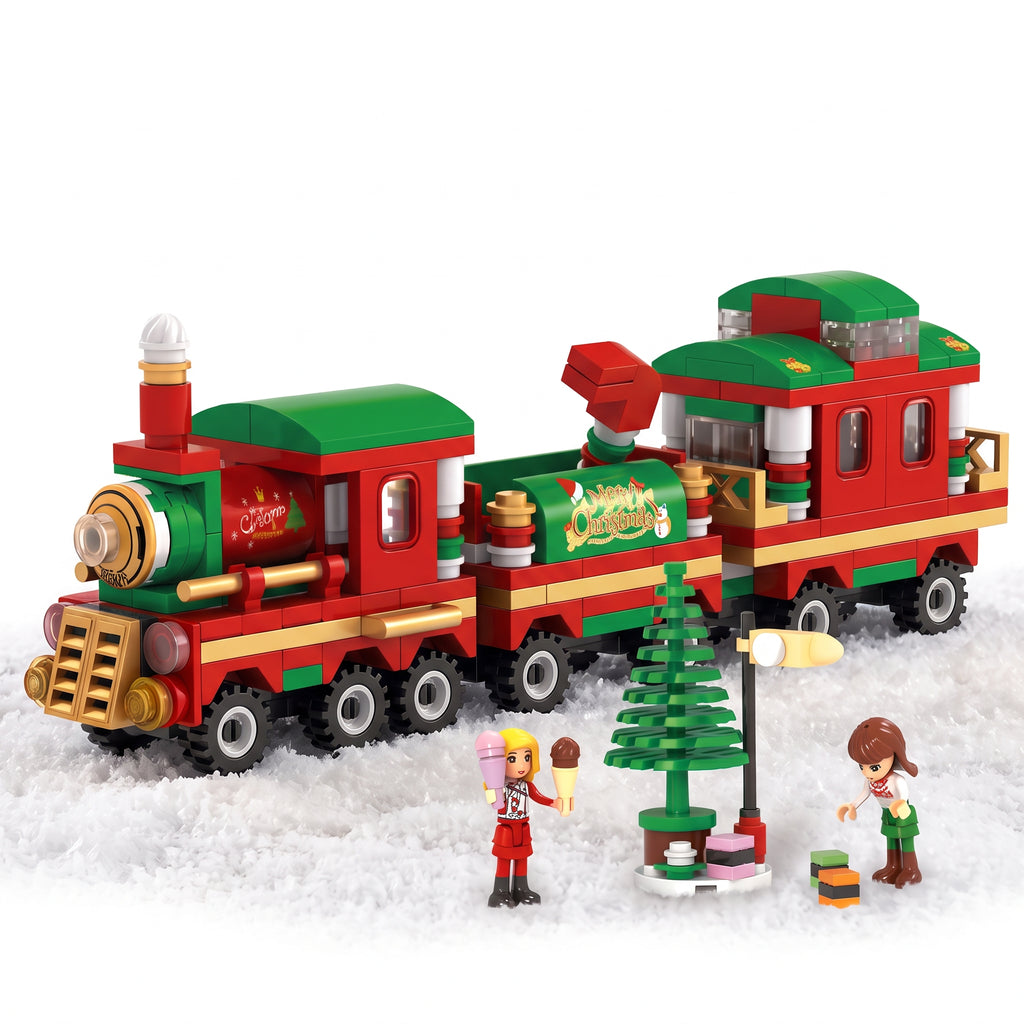 Christmas Train – Building Blocks Set