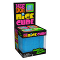 Schylling NeeDoh Nice Cube blue squish toy in original packaging