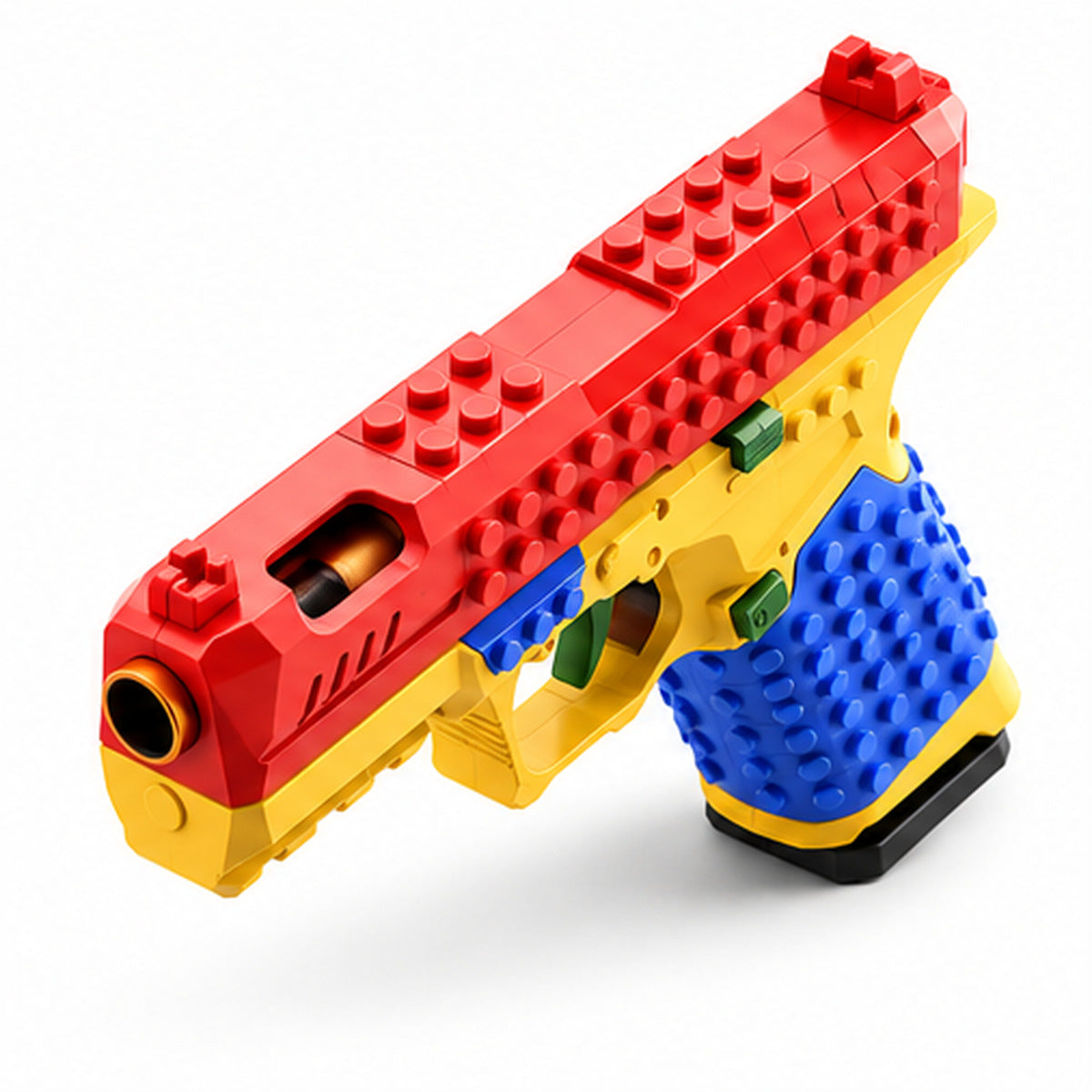 SIG17 Brick-Style Foam Dart Toy Blaster