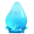 Blue example of Schylling NeeDoh Dream Drop sparkly teardrop-shaped sensory toy