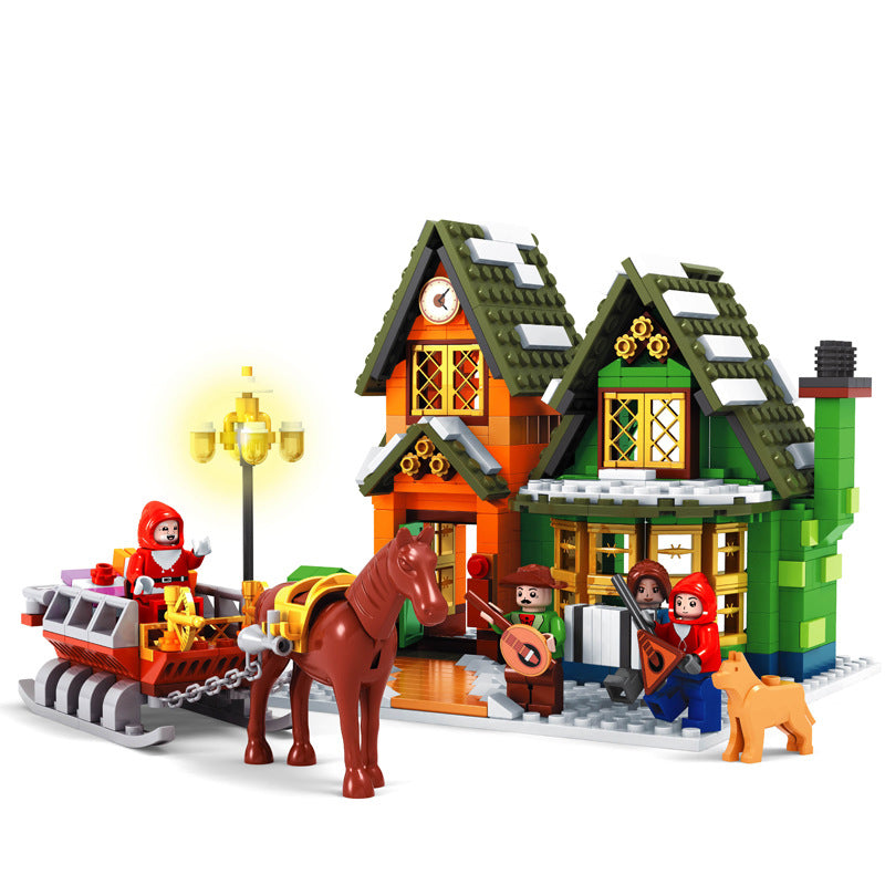 Christmas Post Office – Building Blocks Set