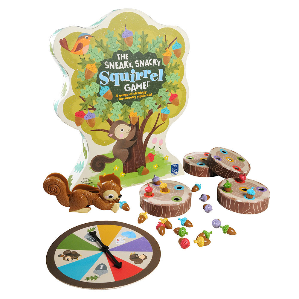 Educational Insights Sneaky Snacky Squirrel - Color Matching Game game product photograph on a light background