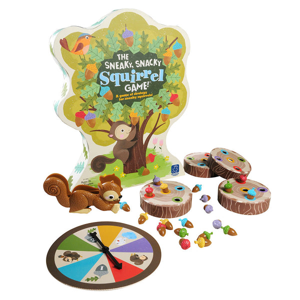 Educational Insights Sneaky Snacky Squirrel - Color Matching Game game product photograph on a light background