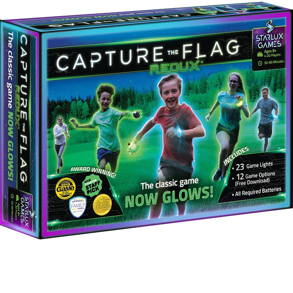 Capture the Flag REDUX original game box on a white background