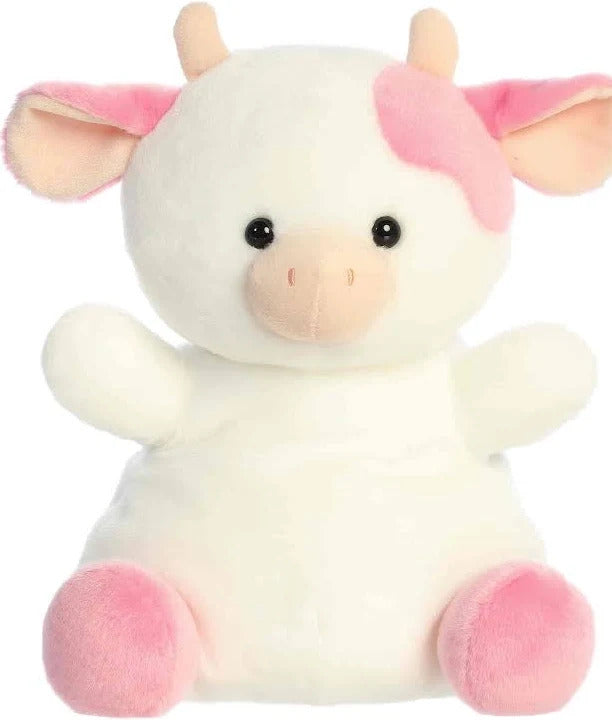 Aurora Palm Pals Belle Strawberry Cow Party Sized Plush - 13 Inch